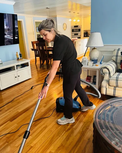 Residential house cleaning, hardwood floors professionally cleaned in Falmouth, MA by Super Cleaning CC
