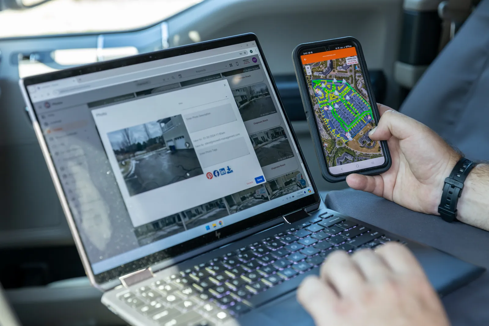 work photo from Google listing