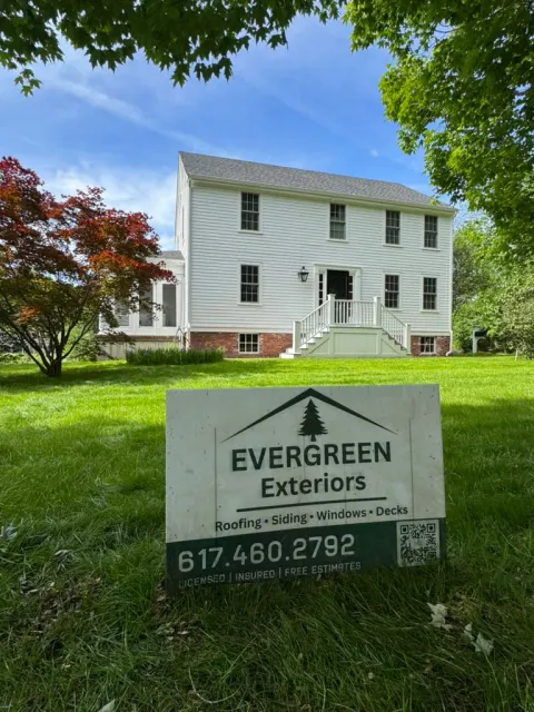 work photo from evergreenexteriorsma.com