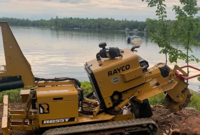 Northeast Stump Grinding LLC work photo