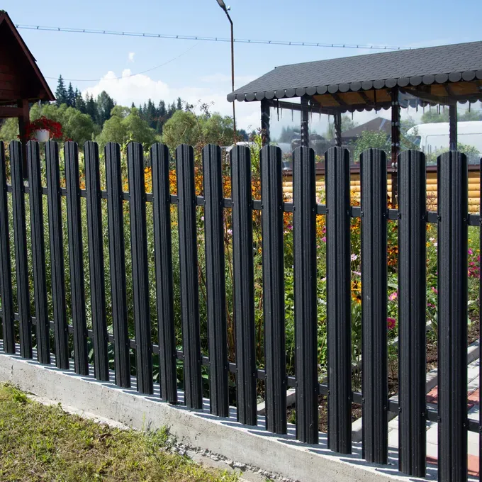 deck and fence