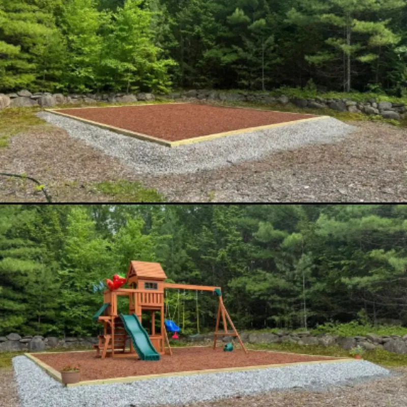 Mulch & Stone Installation
