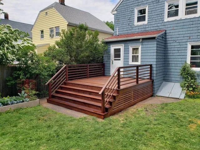 Boston Hardwood Decks work photo