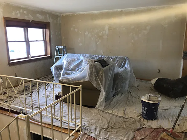 wallpaper removal before