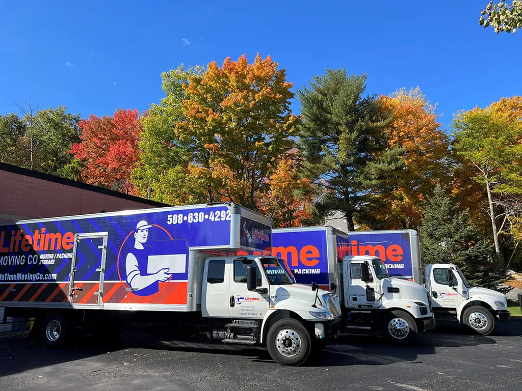 Lifetime Moving Co Trucks Ready for Next Move