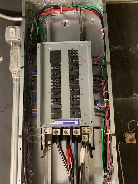 work photo from schomberelectric.com