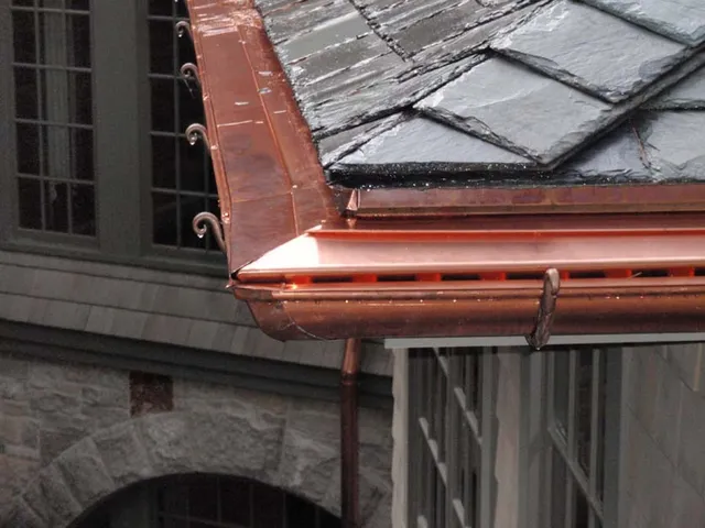 New London Seamless Gutters work photo