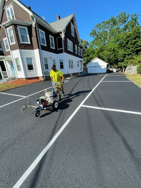 South Shore Pavement Marking work photo