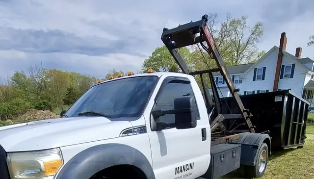 Mancini Dumpster Rentals work photo