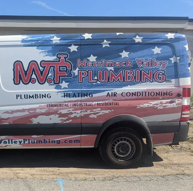 Merrimack Valley Plumbing LLC van wrap