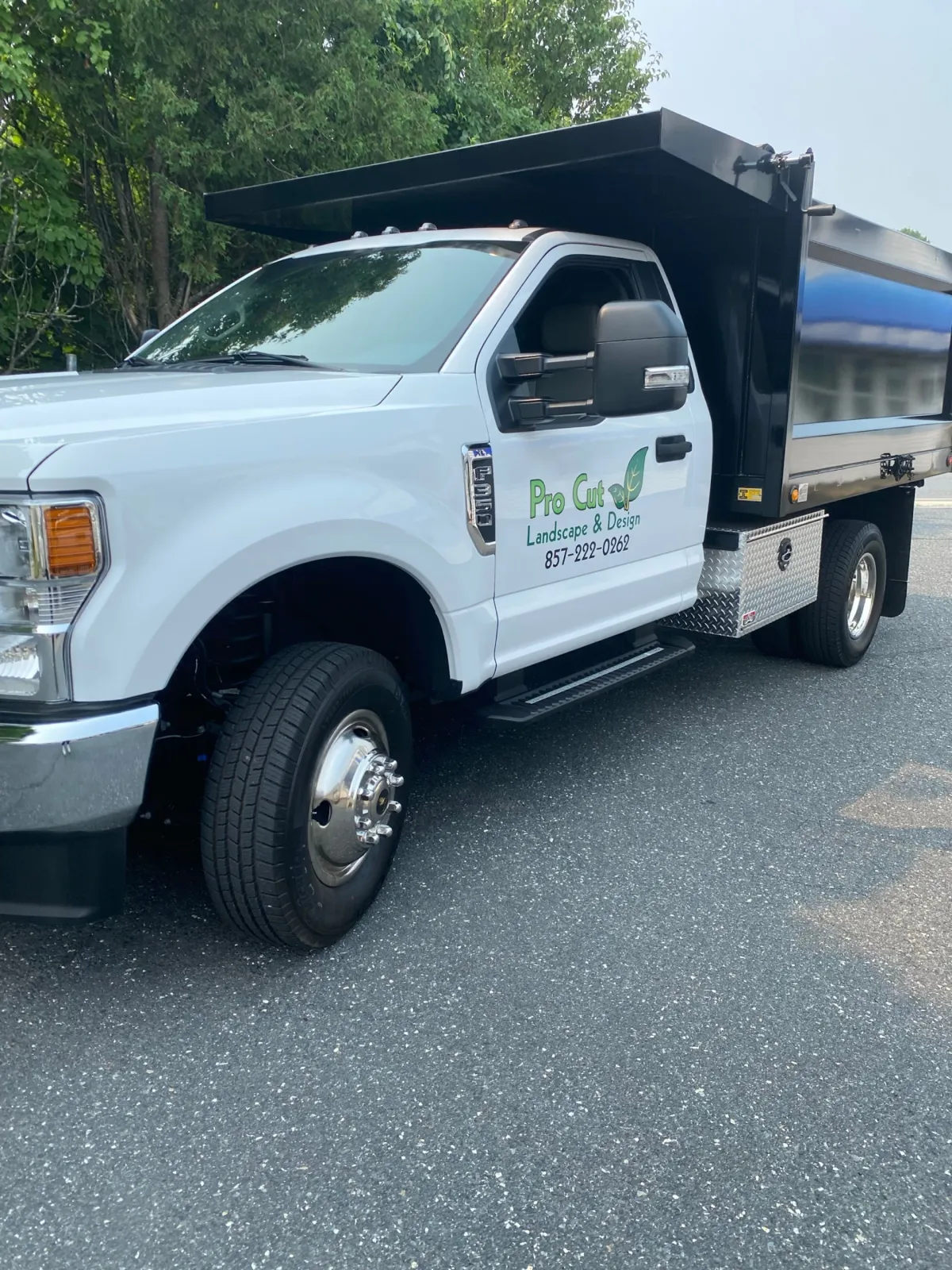 Pro Cut Landscape & Design dump truck