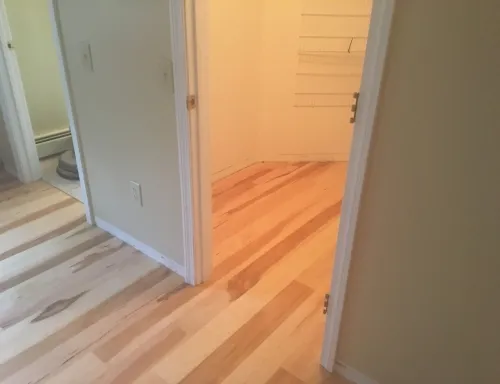Maple Floor Installation