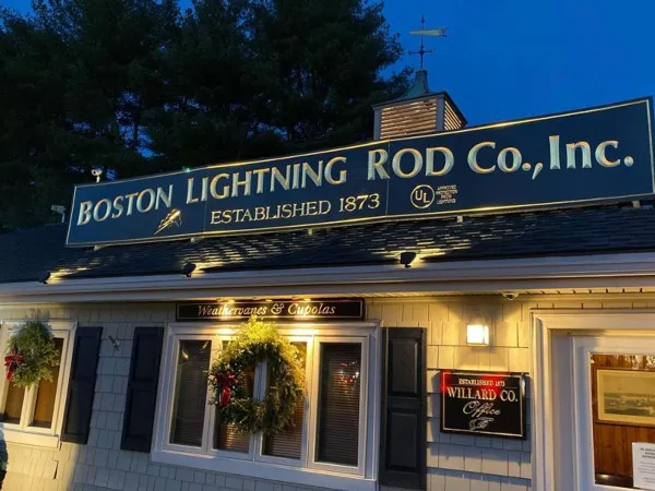 work photo from bostonlightningrod.com
