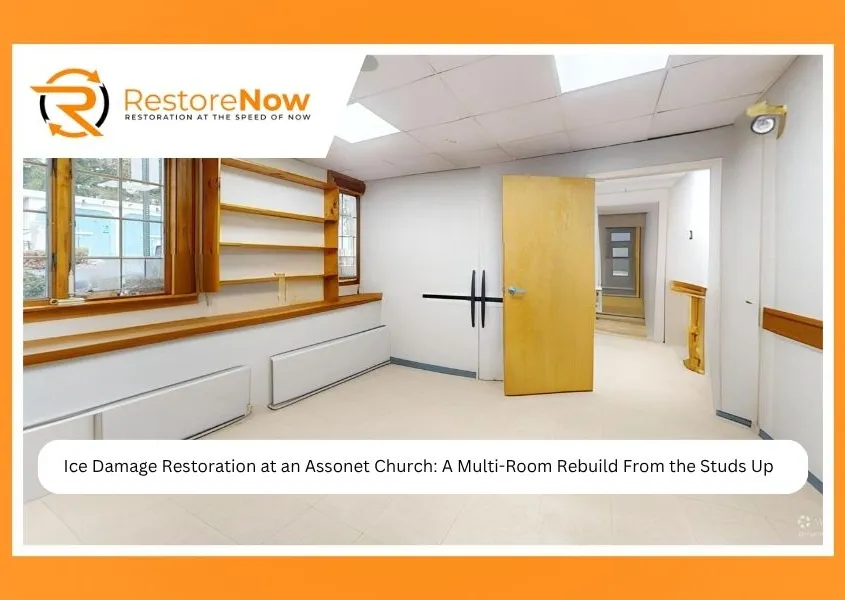 Ice Damage Restoration at an Assonet Church