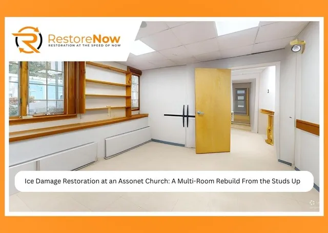 Ice Damage Restoration at an Assonet Church