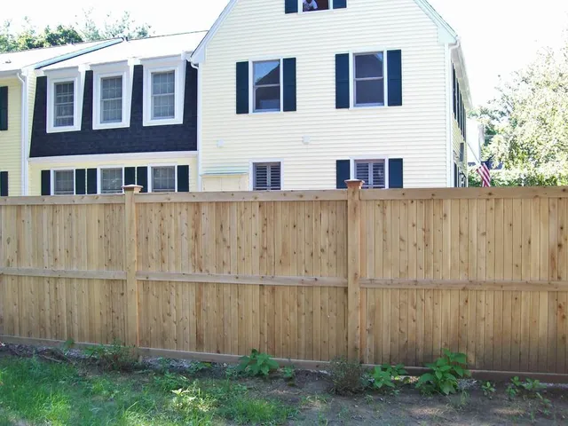 Tongue and Groove Fence Detail Fairfield CT