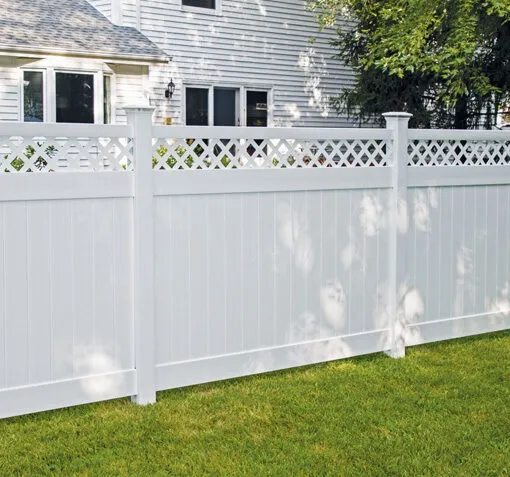 Vinyl Fence in Newbedford Fall River
