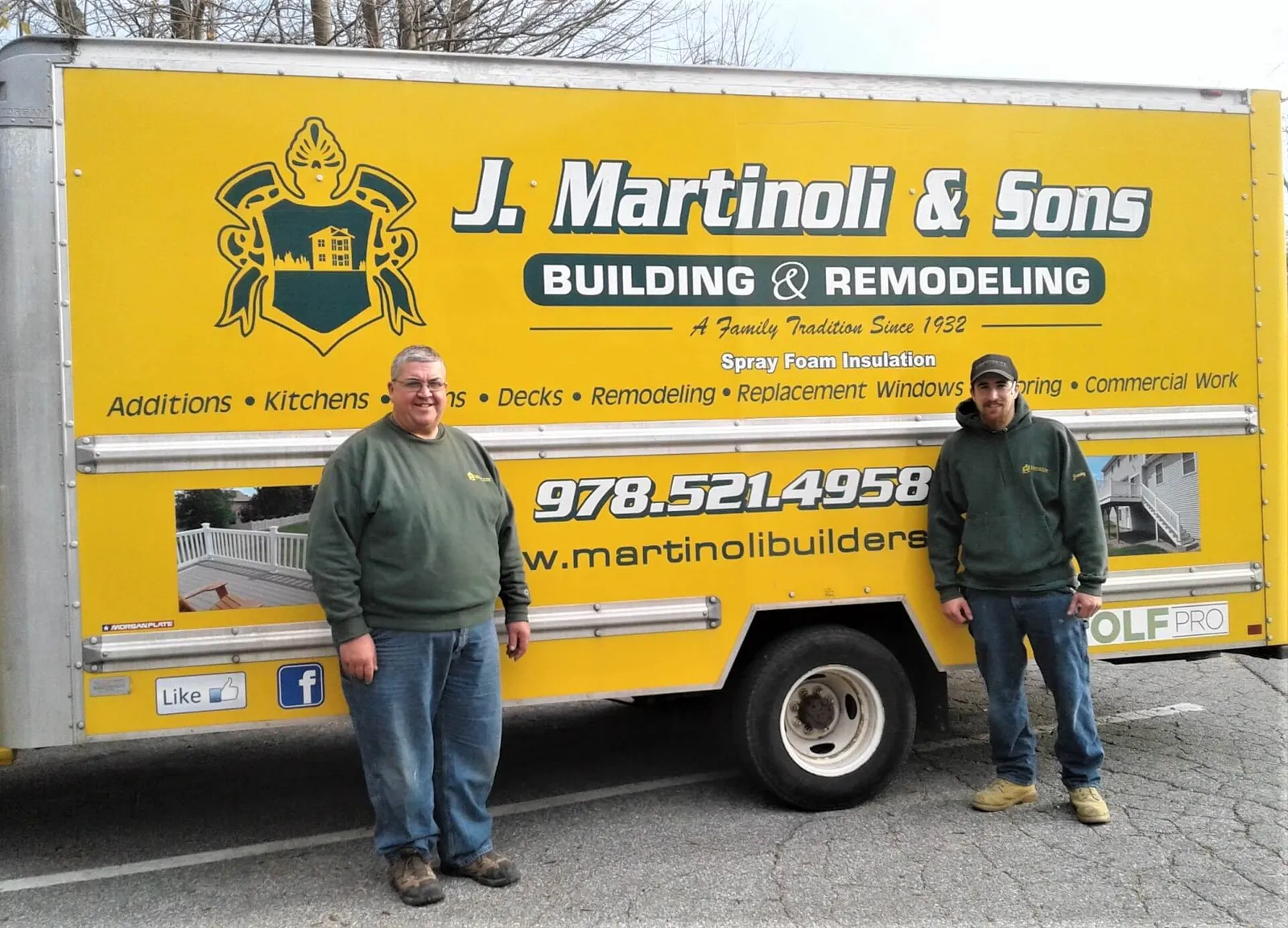 work photo from martinolibuilders.com