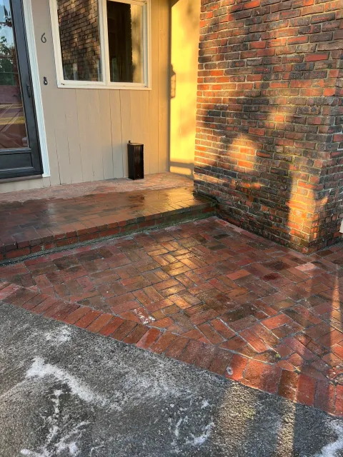 Brick Entryway