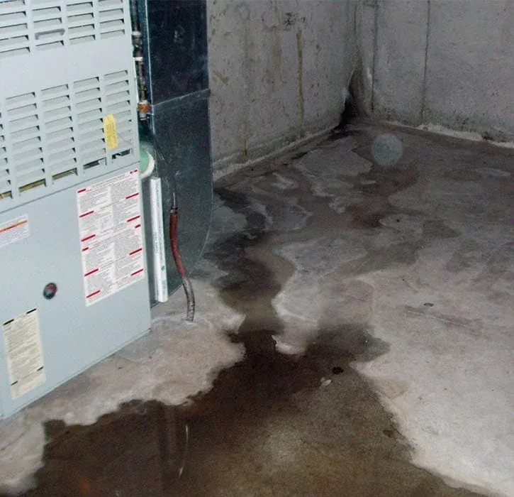 Flooded Basement Floor