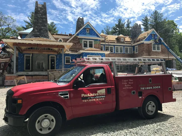 Paul John and Son Roofing work photo