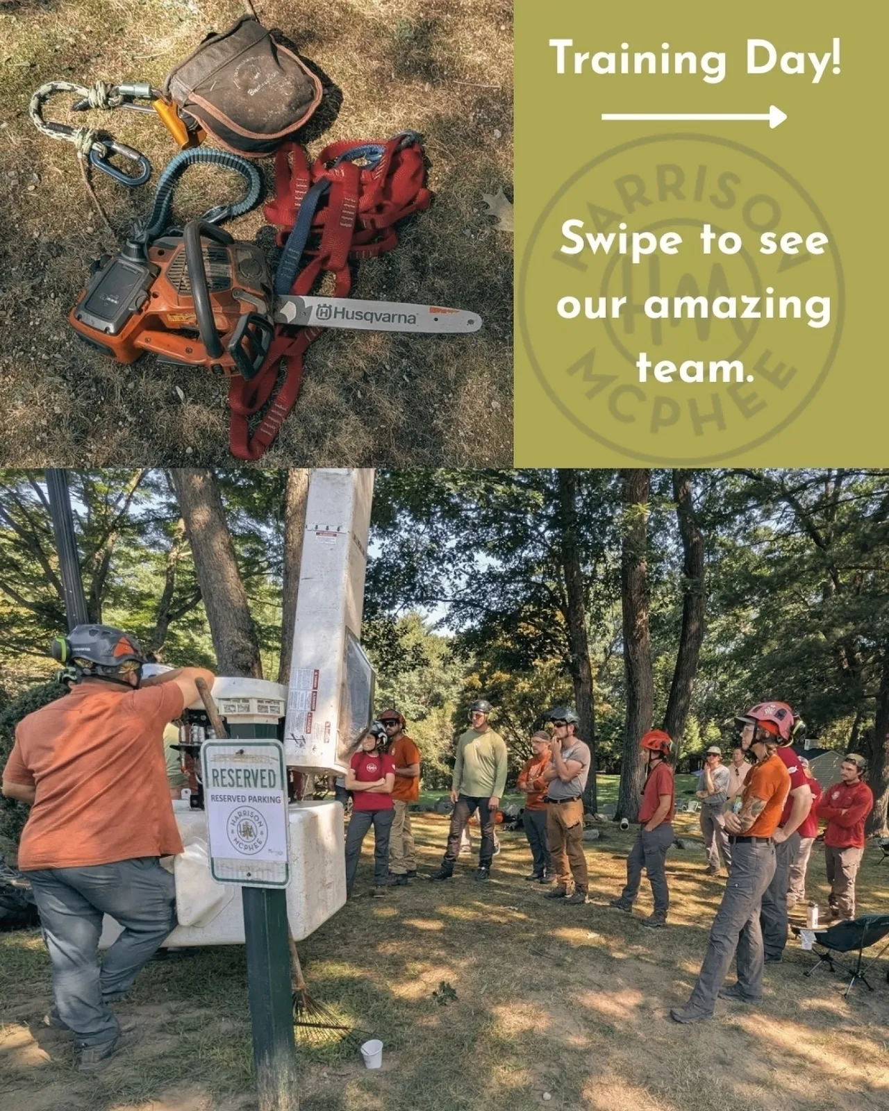 Strong Teams Never Stop Learning

Even with years of experience, there’s always more to learn. Last Friday, the Harrison McPhee crews practiced canopy and bucket rescue techniques, along with safety protocols designed to help keep our work family safe in the trees.

We’d like to give a big shout-out to:

Kyle — for leading such a successful day of training - encouraging thoughtful discussion and reflection, while we rehearsed best practices for emergency response scenarios.
Justin — for serving as our “mock injured tree worker” and fully committing to the role of being pinched and immobile under a branch 30 feet off the ground!
Mike & Bruce — for demonstrating how to rescue an injured coworker and prepare the scene for the arrival of medical professionals.
MIT Endicott House — for providing delicious meals and an inspiring setting for learning.

And a huge thank-you to the entire team for their insightful observations and active participation throughout the day. 

Lastly, a big shout out to Rob at Mindset Go for facilitating an afternoon teambuilding session on setting and managing expectations in the workplace. Continued learning, improved communication, and steady preparation keep us ready when it matters most!