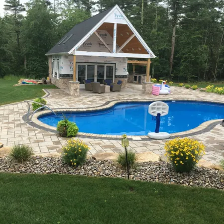 Pool Patio Paving Project