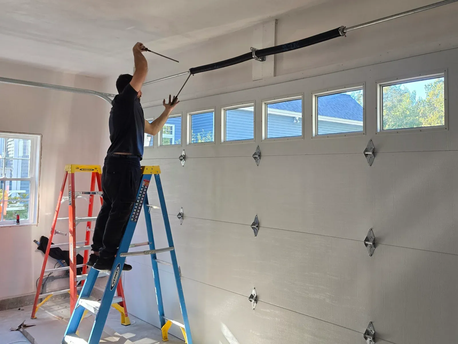 work photo from 5stargaragedoorsma.com