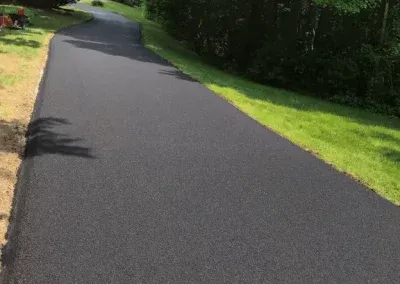 New Long Driveway Asphalt