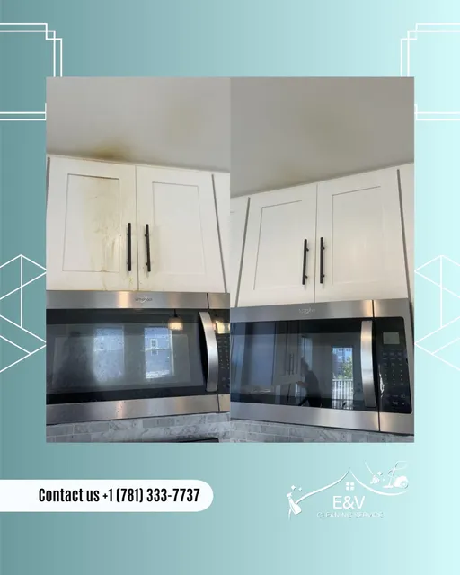 Before and after — kitchen