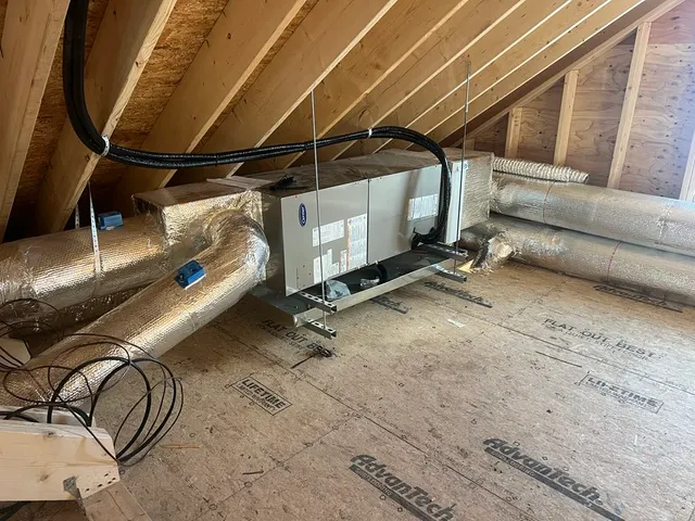 DAD HVAC work photo