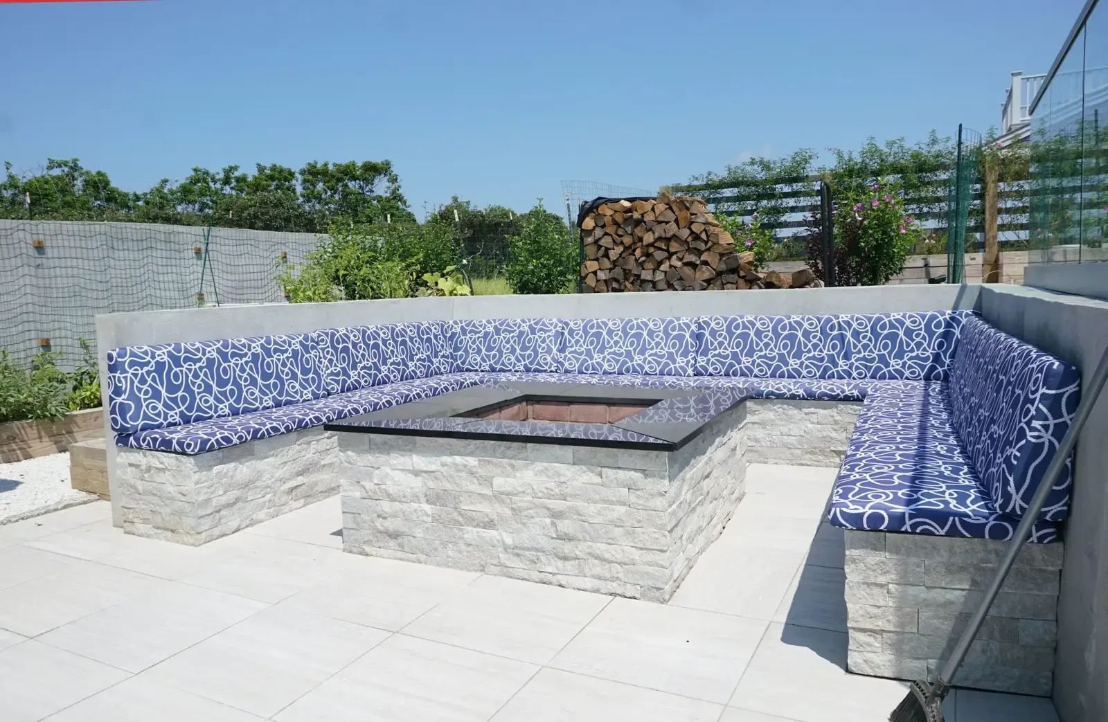 Completed landscape architecture project
