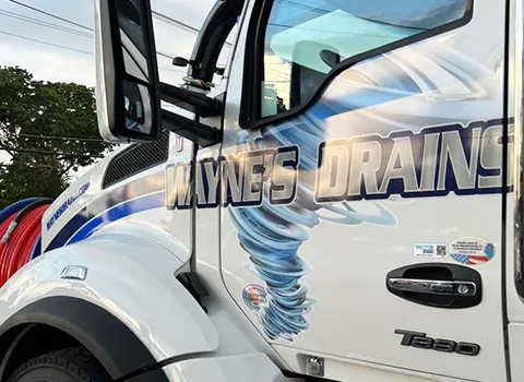 work photo from waynesdrains.com