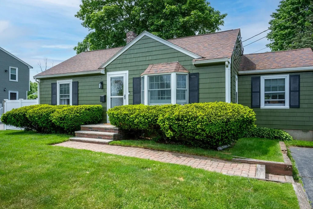 Welcome to 55 Clapp Street! This bright, charming well maintained 2-bedroom ranch has so much to offer.  A perfect layout, recently renovated bathroom, central air, finished basement with bar and a walkout deck to a great fenced in yard.   This is the one you’ve been looking for!  Showings begin at first open house Saturday June 6th 11am-1pm.