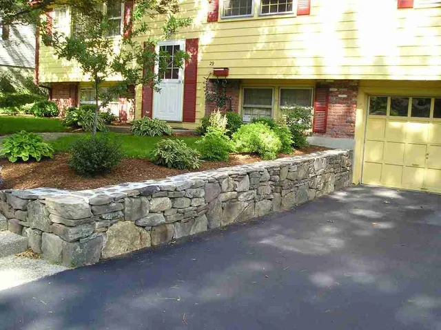 Driveway, Walkway, and Raised Wall