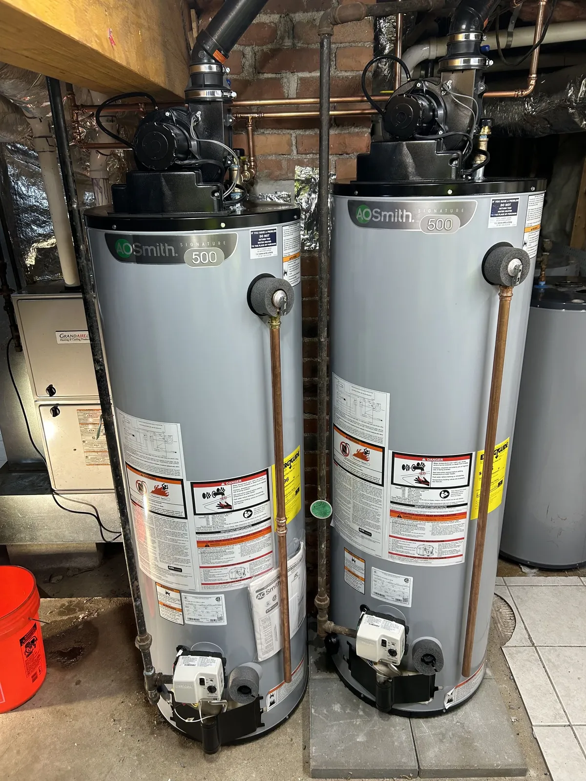 Twin Water Heaters — photo 1