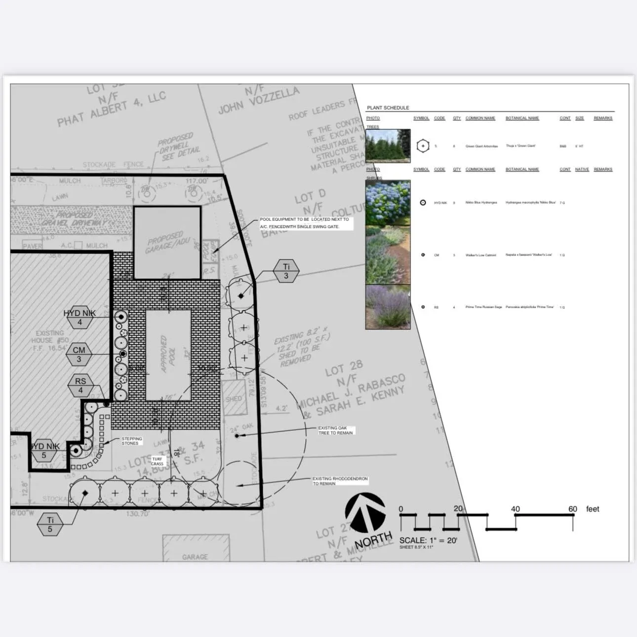 Project plans for a project we are currently working on! Very excited to see this one start to take shape!
