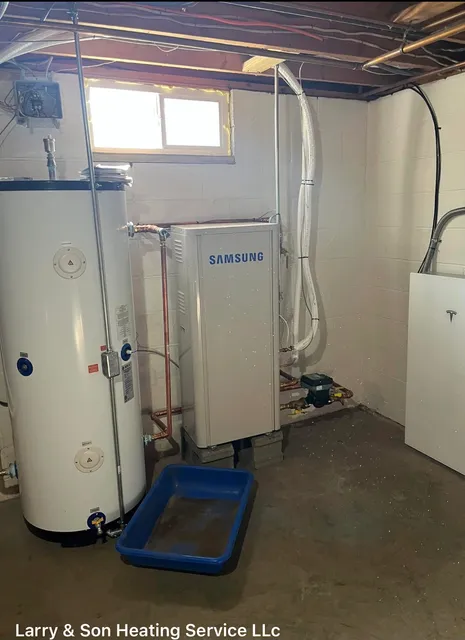 work photo from larryandsonheatingvt.com