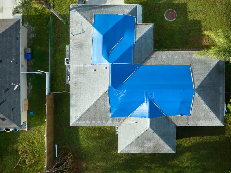 Emergency roof repair