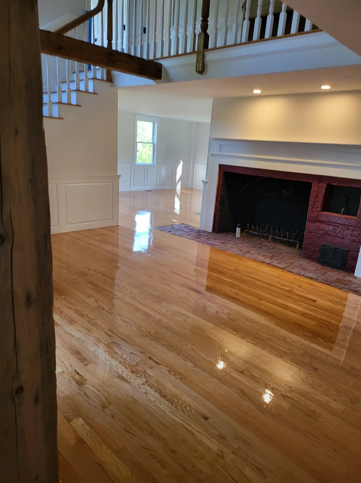 Finished floor