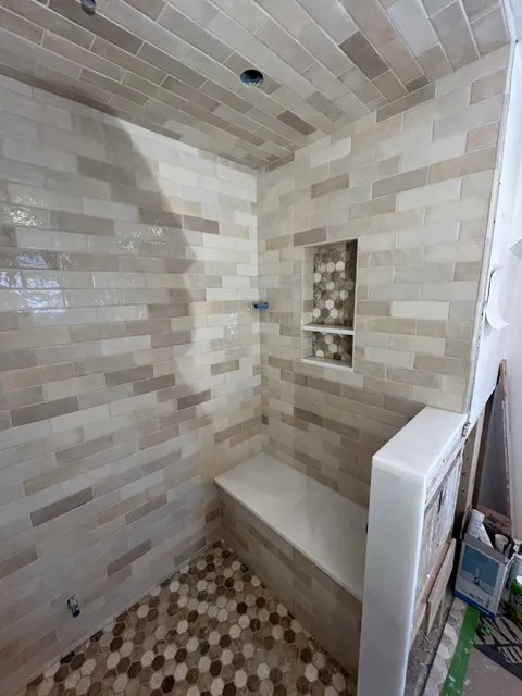 The tile guys work photo