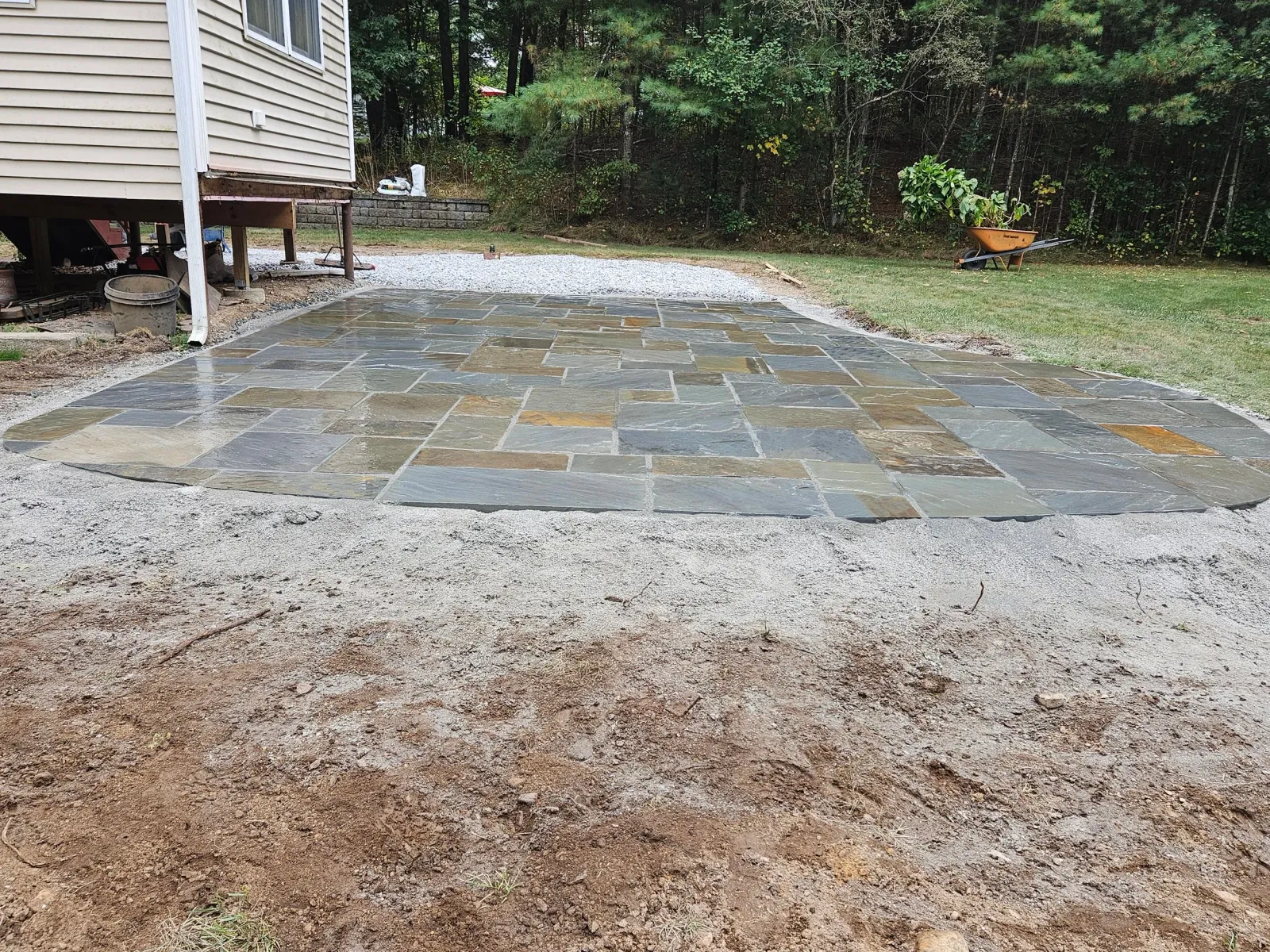 Blue Stone Patio | Billerica, Mass