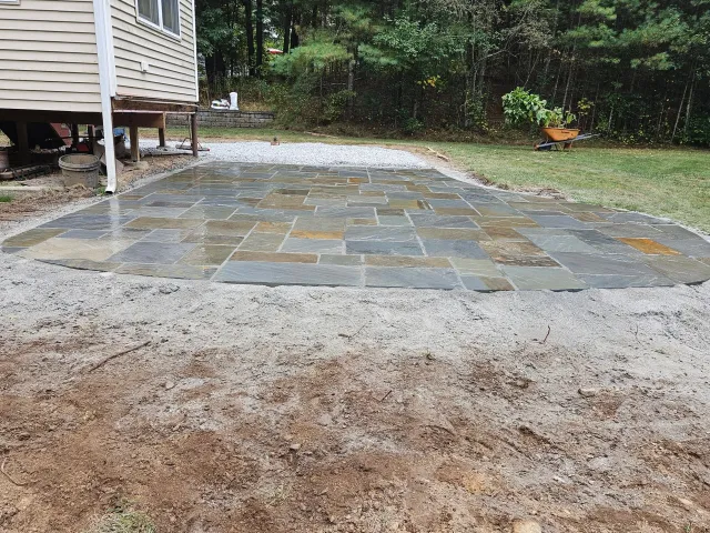 Blue Stone Patio | Billerica, Mass