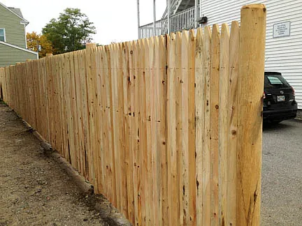 work photo from coastalfencemaine.com
