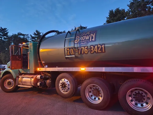 D. A. Brown Septic Service, LLC work photo