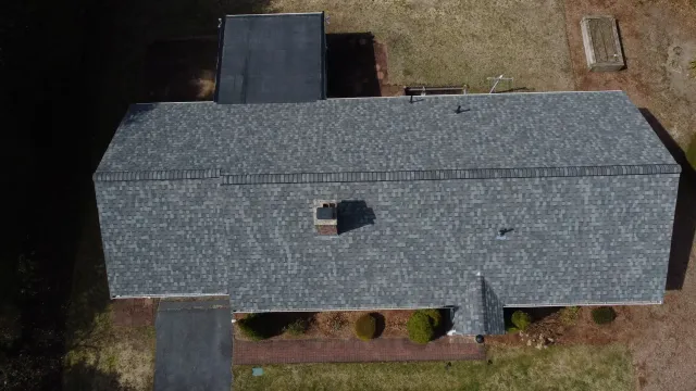 completed roofing