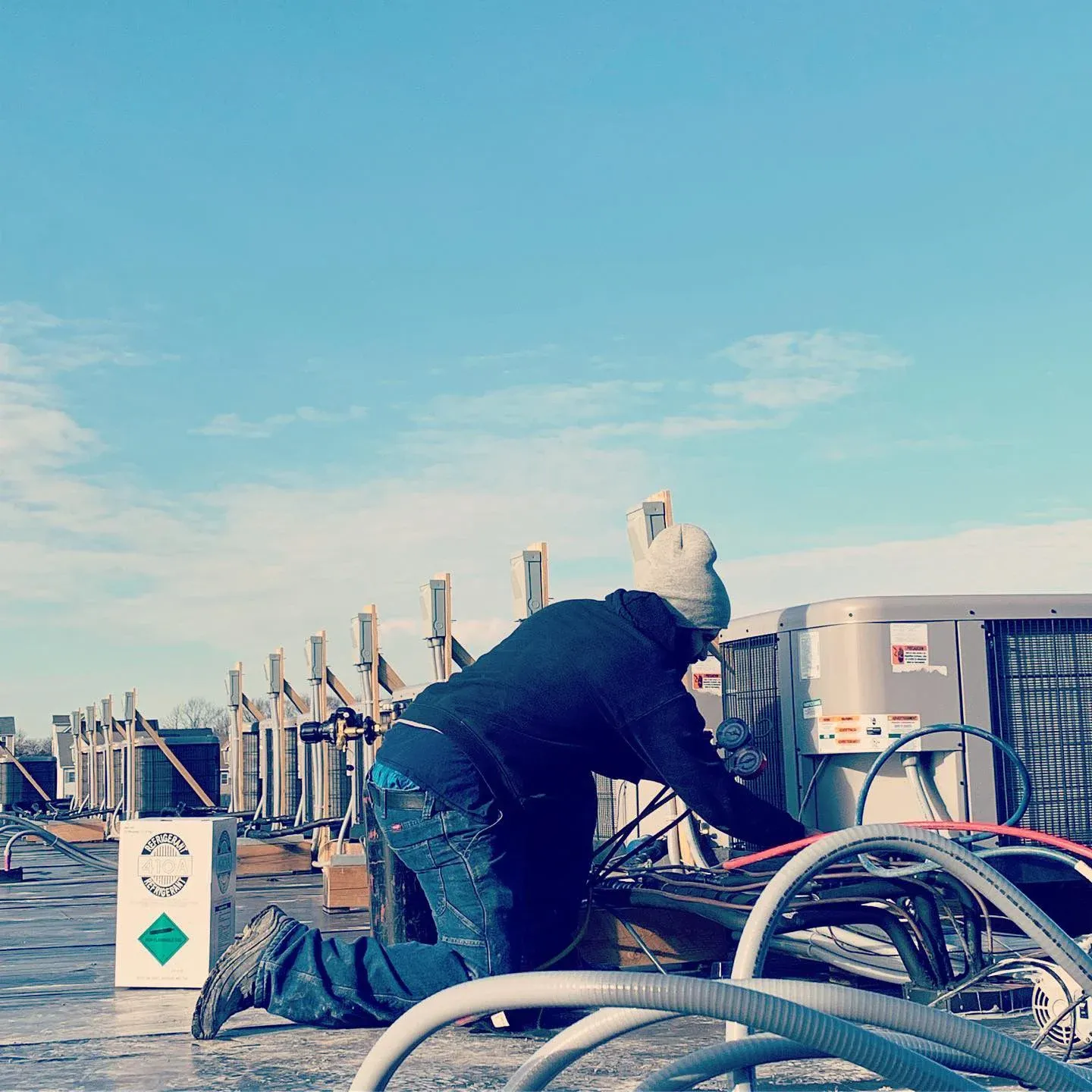 work photo from hvacstjoseph.com