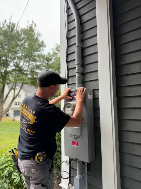 Upgrade your home's electrical panel for improved safety and reliability. Our expert electricians will assess your current system, recommend necessary upgrades, and ensure proper installation for peace of mind. for Daniels Electric in Groveland, MA
