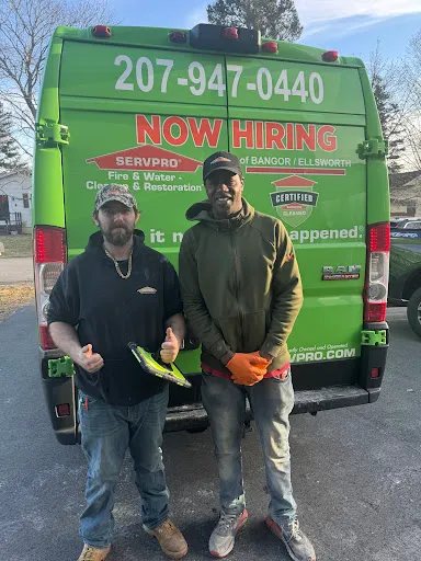 SERVPRO of Bangor/Ellsworth and SERVPRO of Bar Harbor work photo