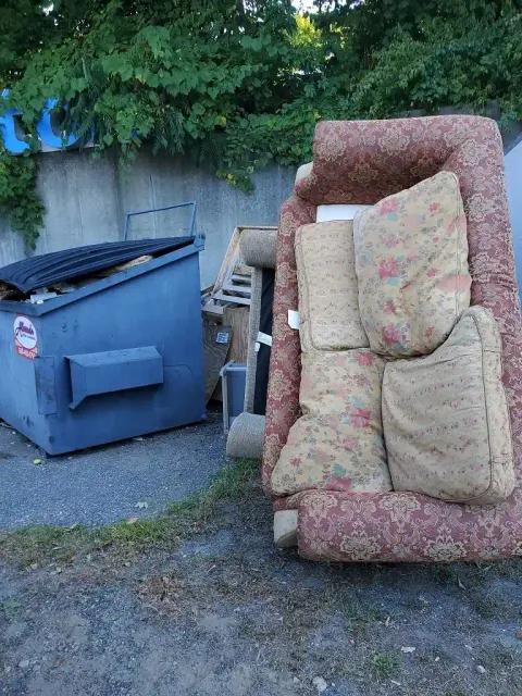 old sofa